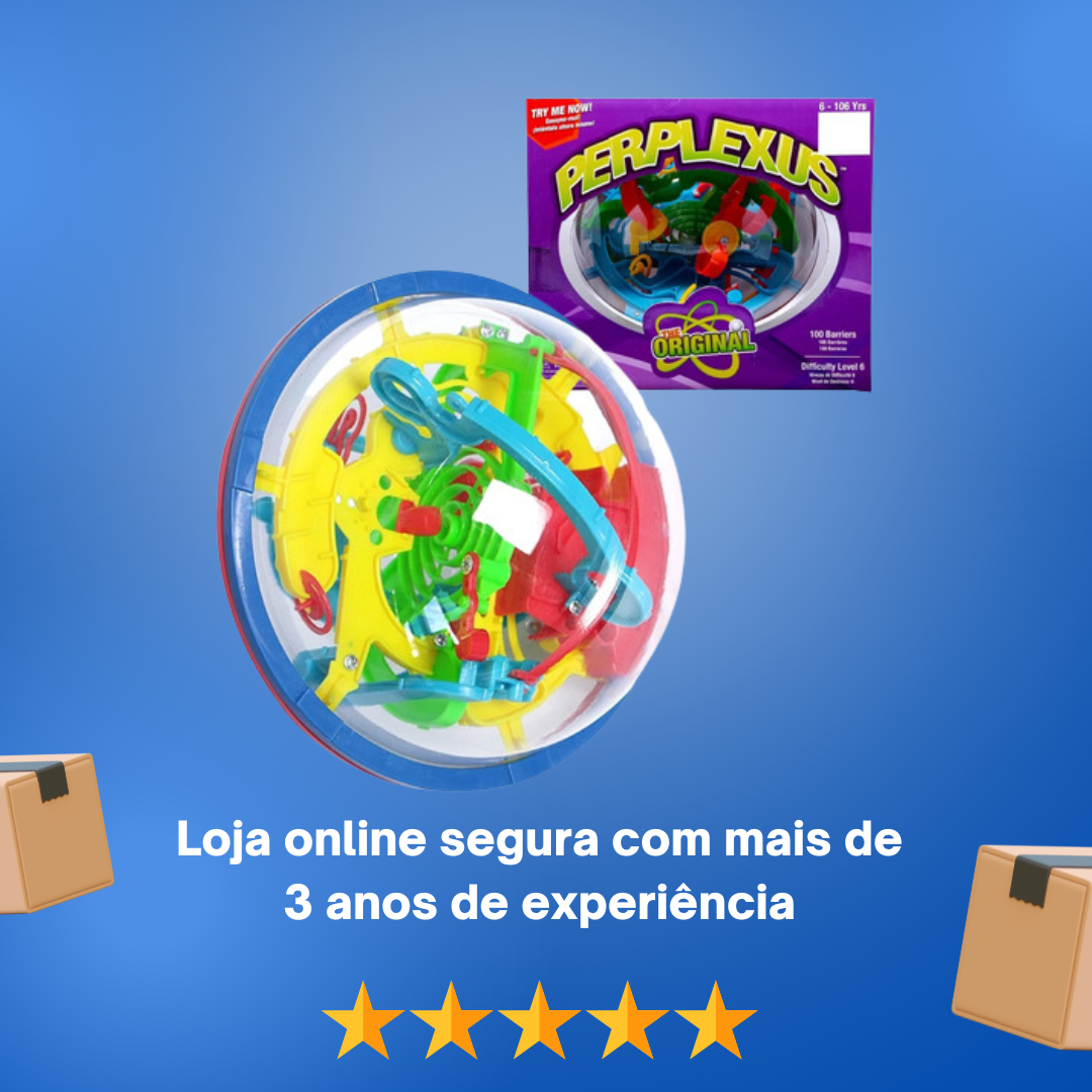 Brinquedo Didático Labirinto 3d Bola Perplexus Infantil - Imagem 5