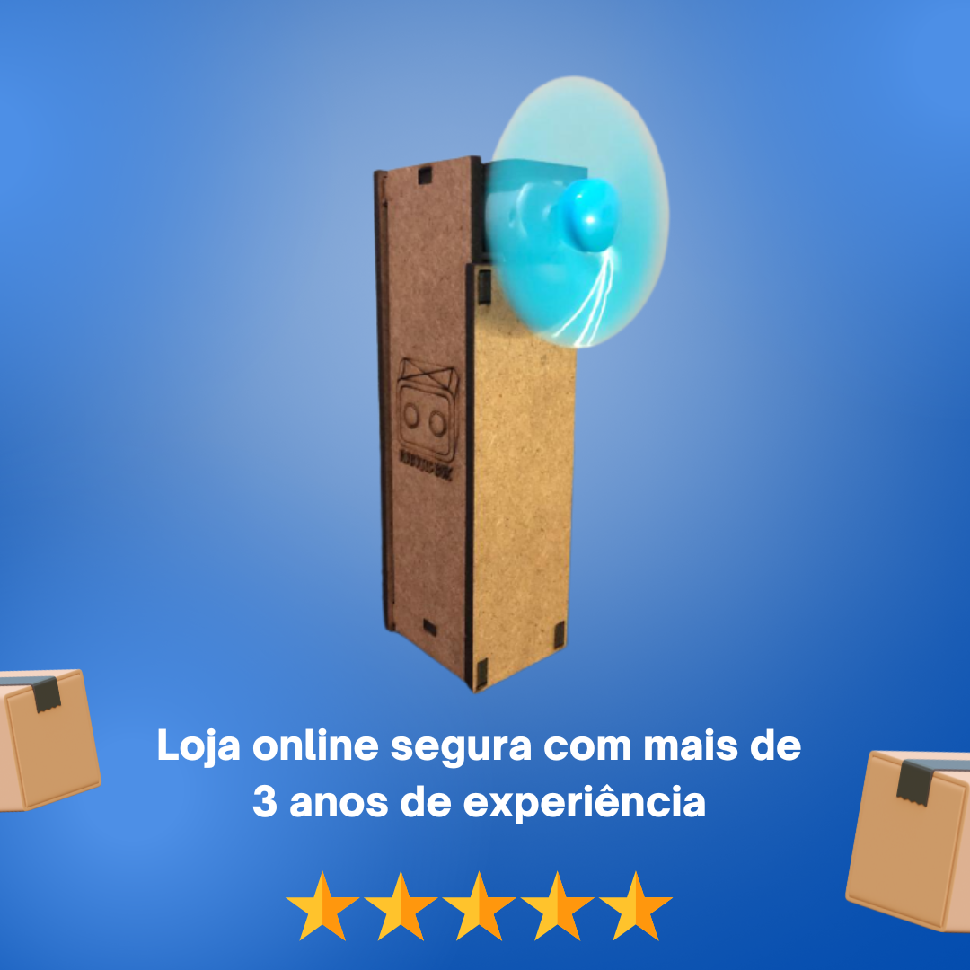 Ventilador - Kit de Robótica Maker - Robottime Box - Imagem 8