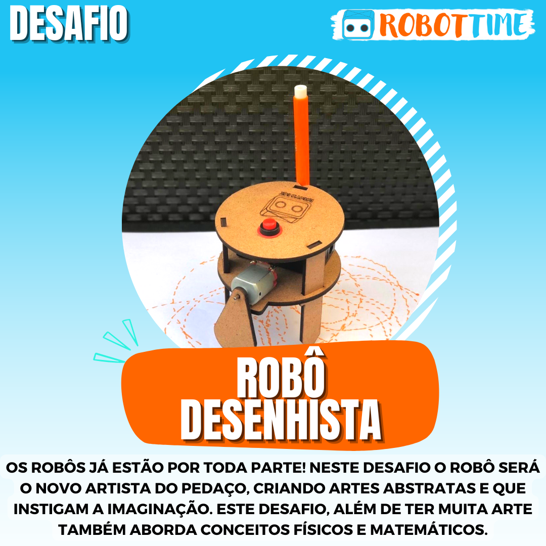 Desenhista - Kit de Robótica Maker - Robottime Box - Imagem 10