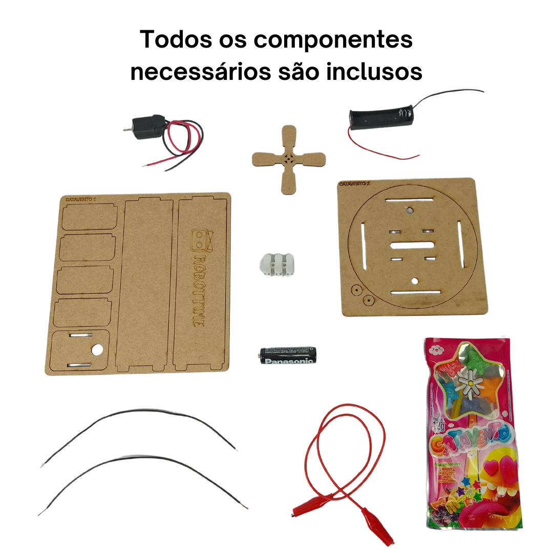 Cata-vento - Kit de Robótica Maker Robottime Box - Imagem 4