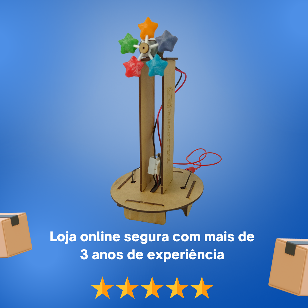 Cata-vento - Kit de Robótica Maker Robottime Box - Imagem 8