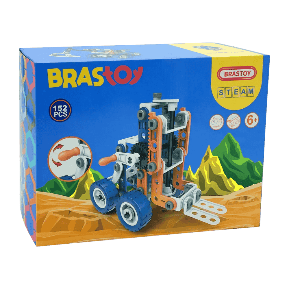 Kit Maker STEM - Empilhadeira ou Diversas Montagens - Compatível com LEGO