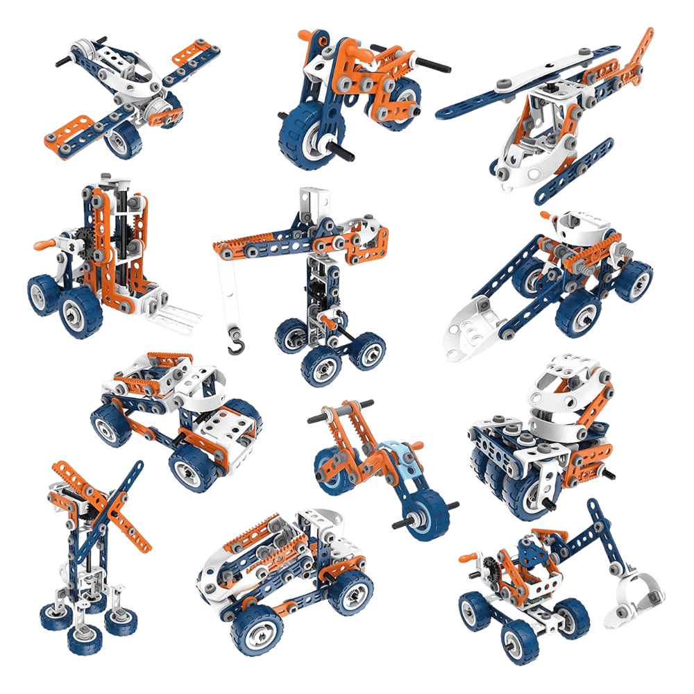 Kit Maker STEM - Empilhadeira ou Diversas Montagens - Compatível com LEGO